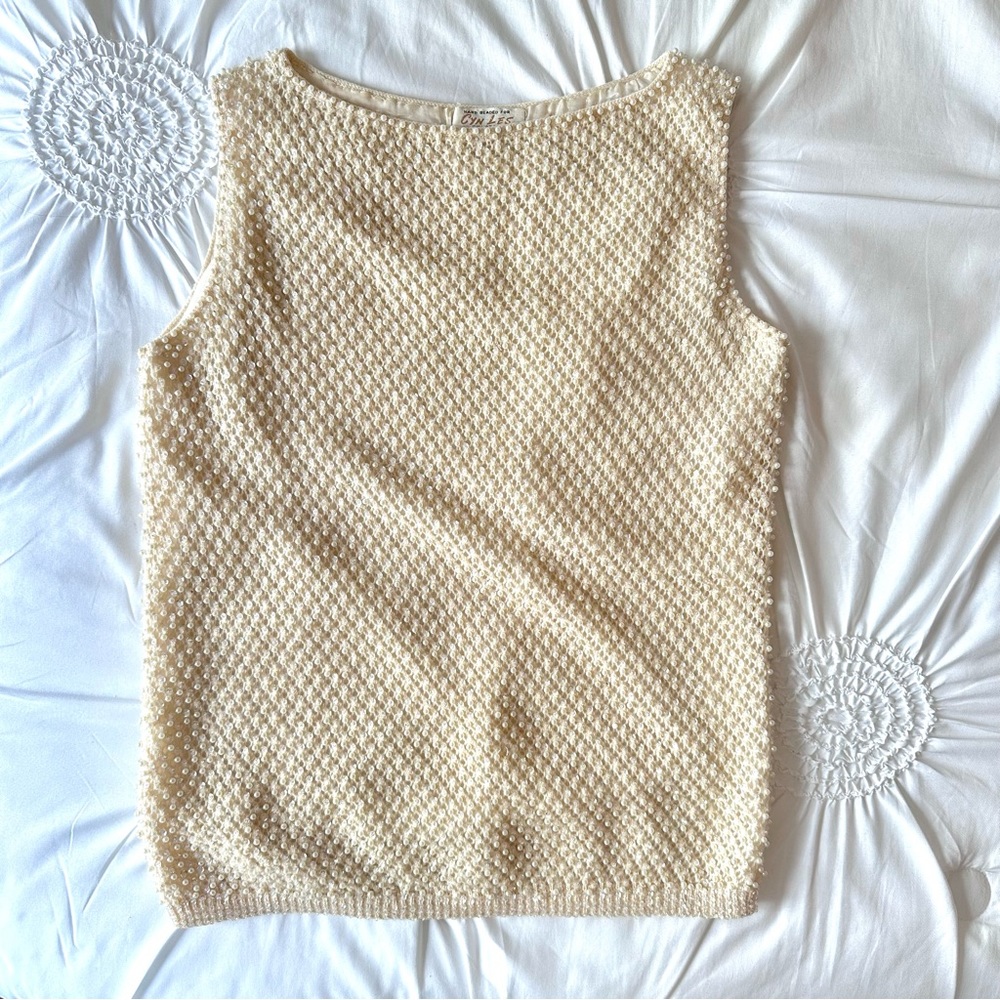 Vintage beaded sweater
